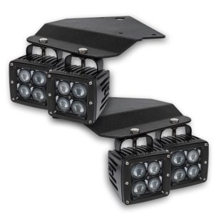 Ford Raptor Fog Light Brackets - ORACLE Lighting - Fog Light Replacement - `10-`14 Ford Raptor Fog Light Brackets - ORACLE Lighting - Fog Light Replacement - `10-`14